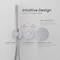 Kibi Circular 2 Function Thermostatic Shower System With Rough In Valve- Chrome KSF410CH - alternate 5